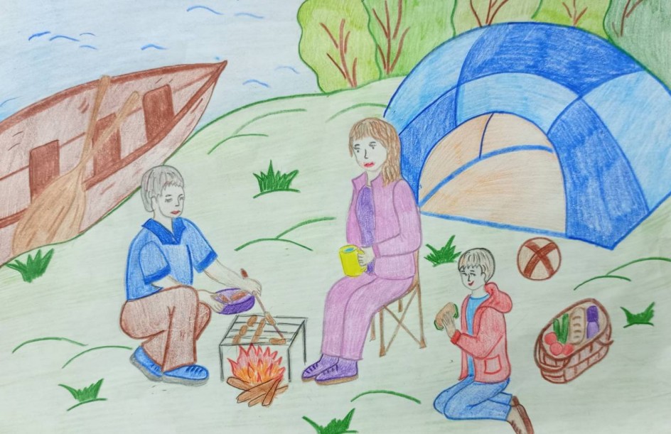 Летние выходные моей семьи