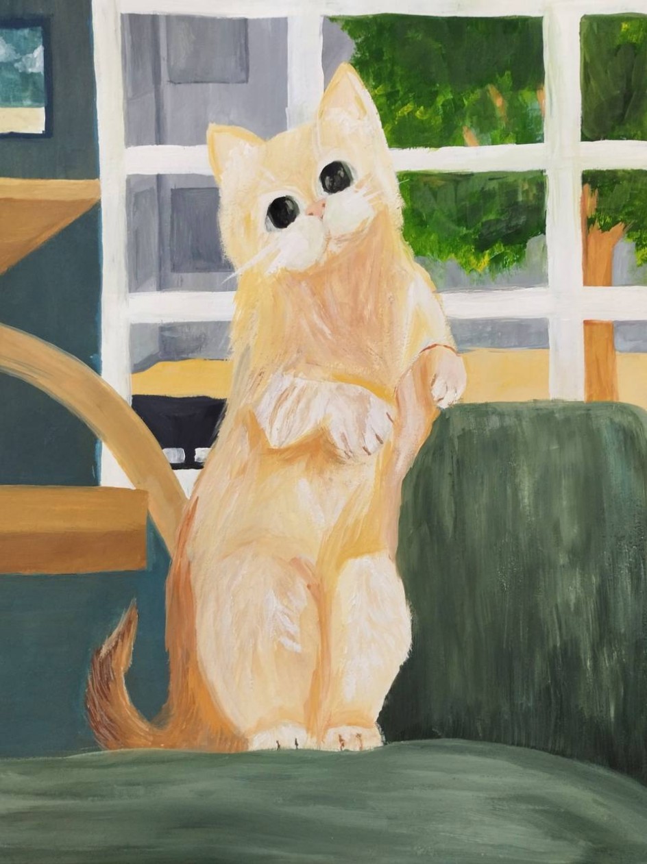 "Ну погладь!"