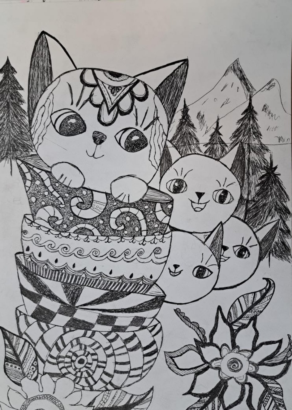 Лесные котята