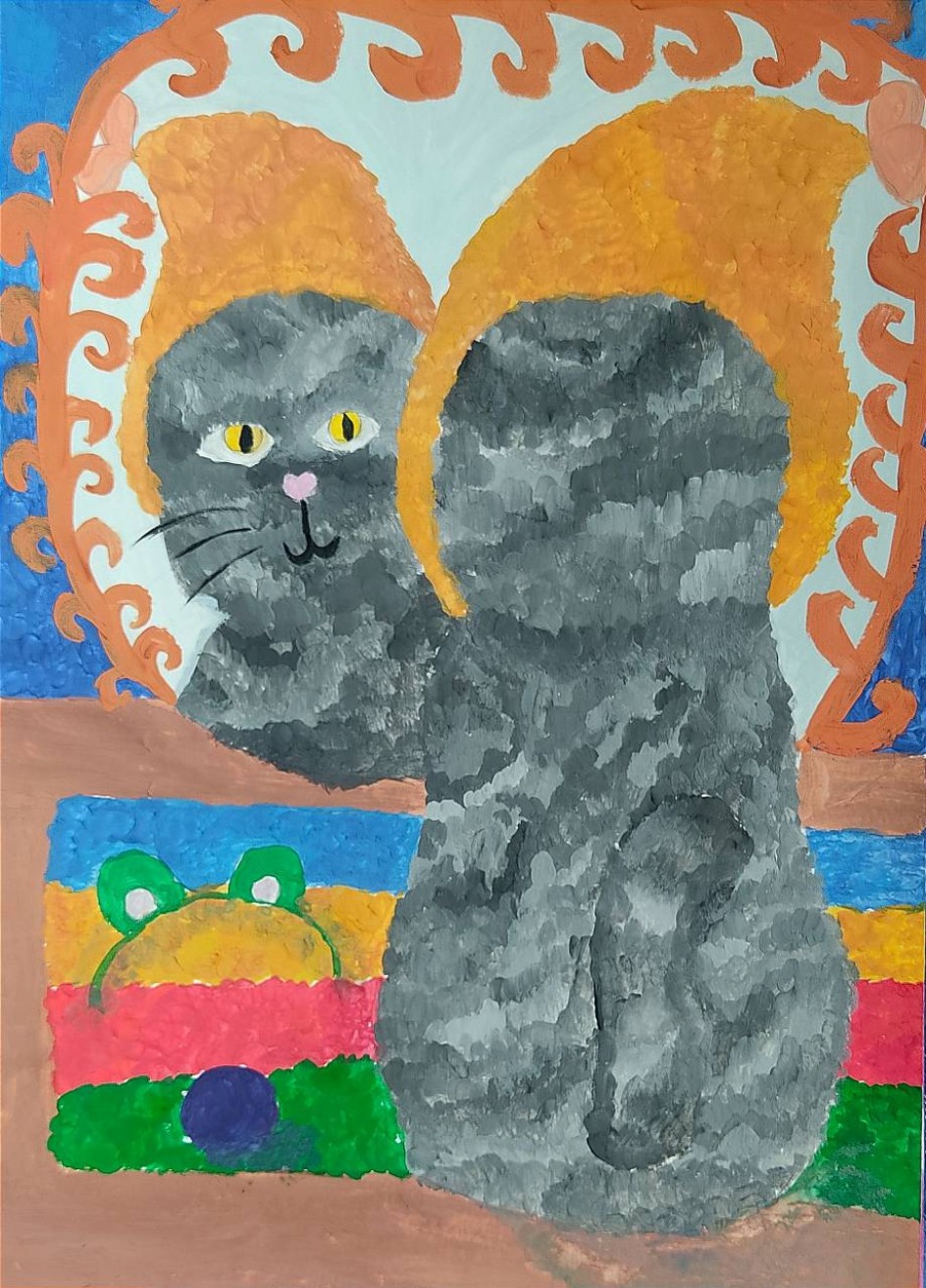 "Кот-модник"