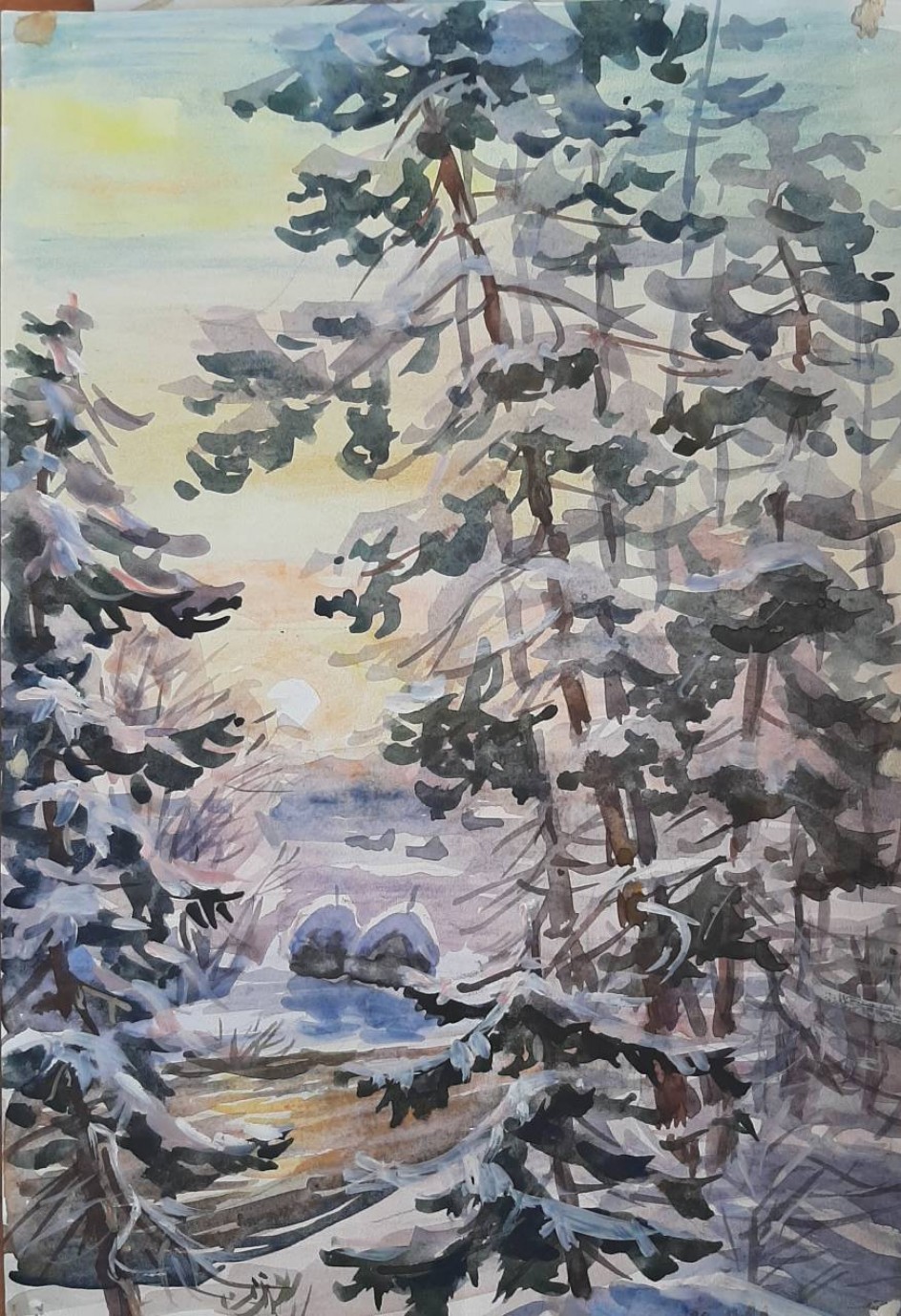 Зимнее утро