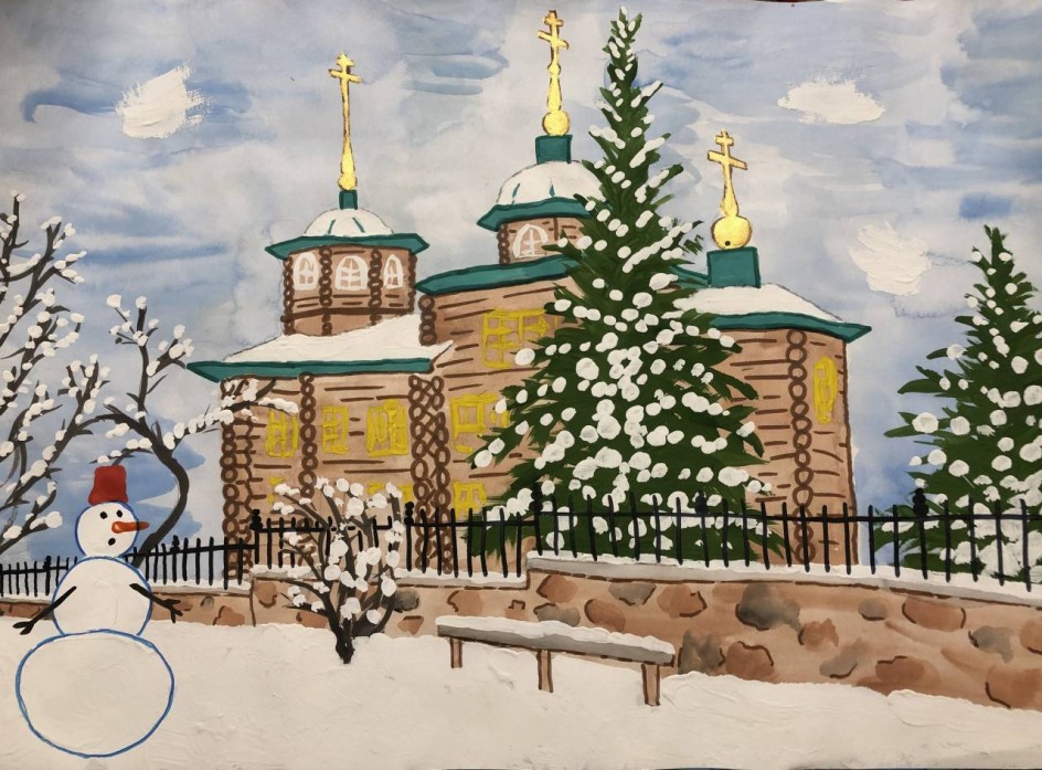 Зима в Чите