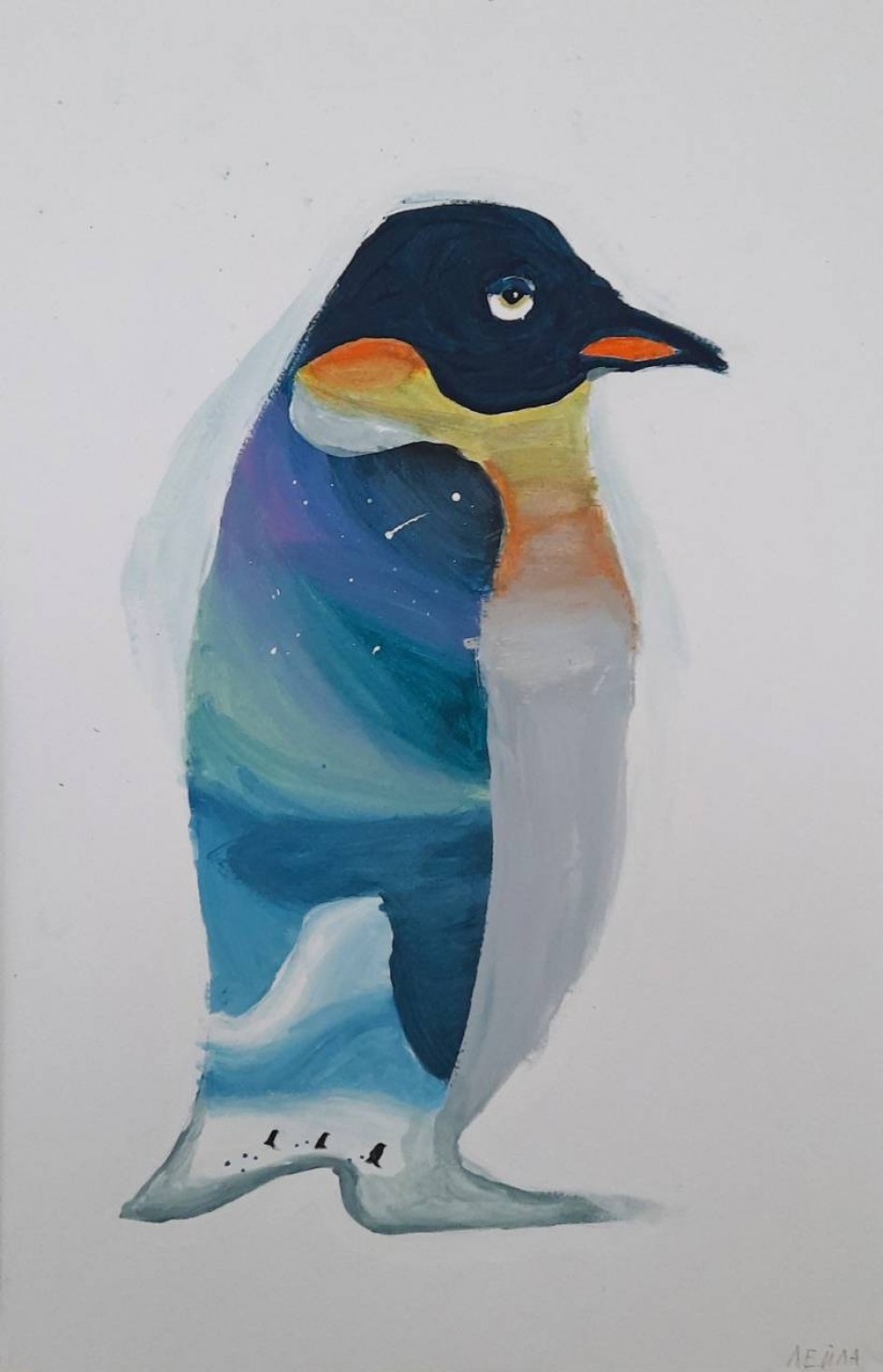 Королевский пингвин