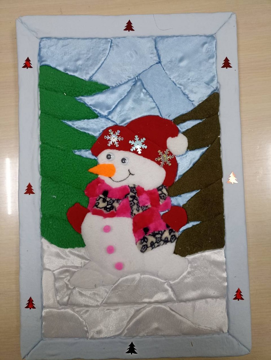 "Мой веселый снеговик!"
