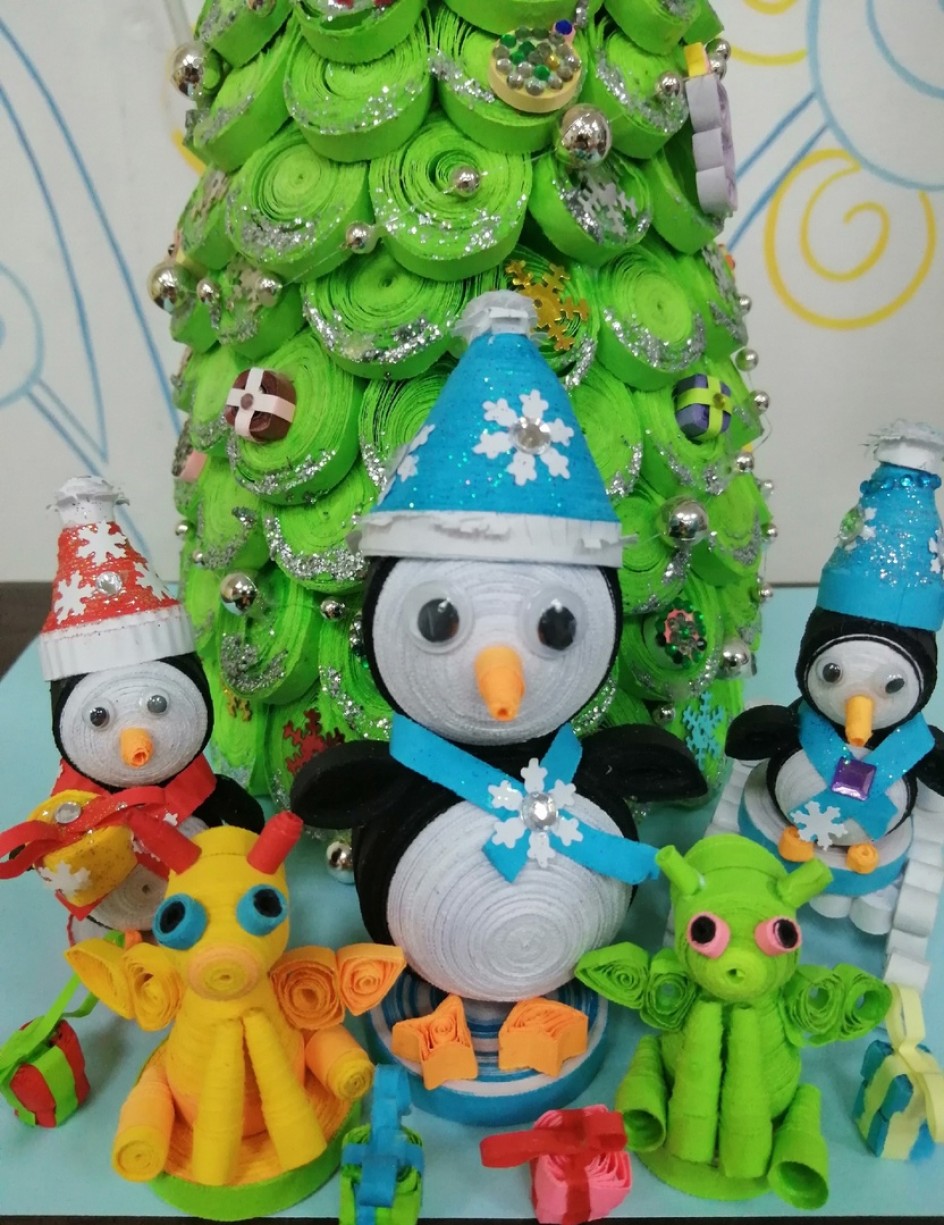 Друзья встречают Новый год