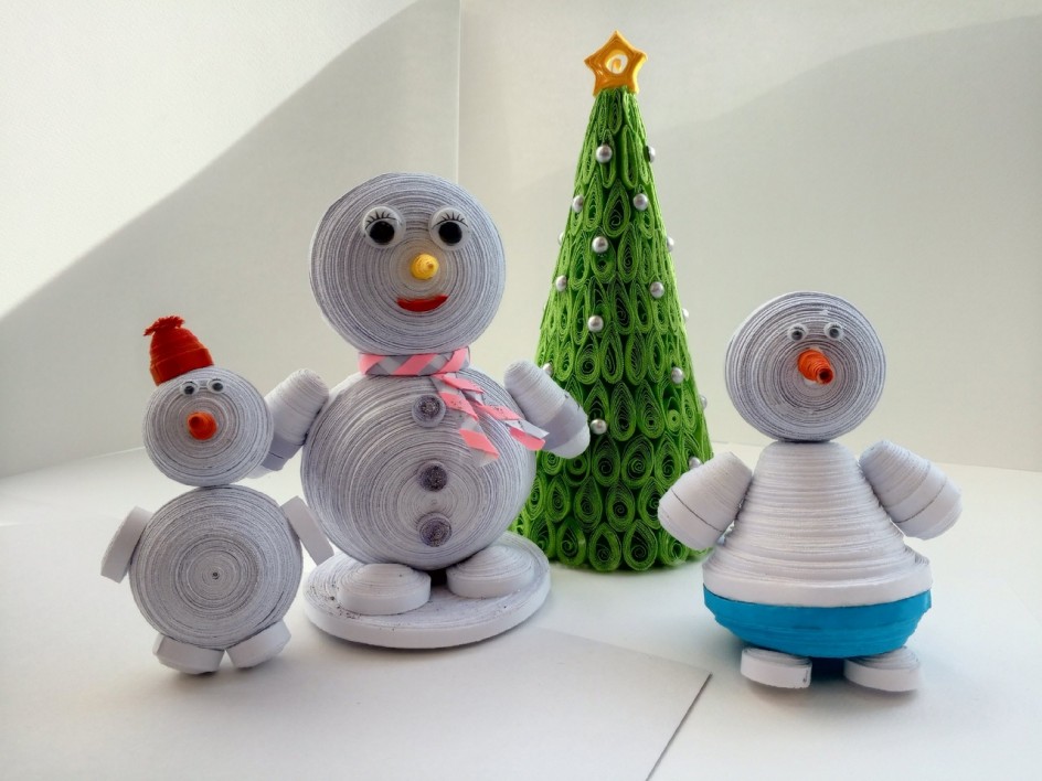 Весёлые снеговики