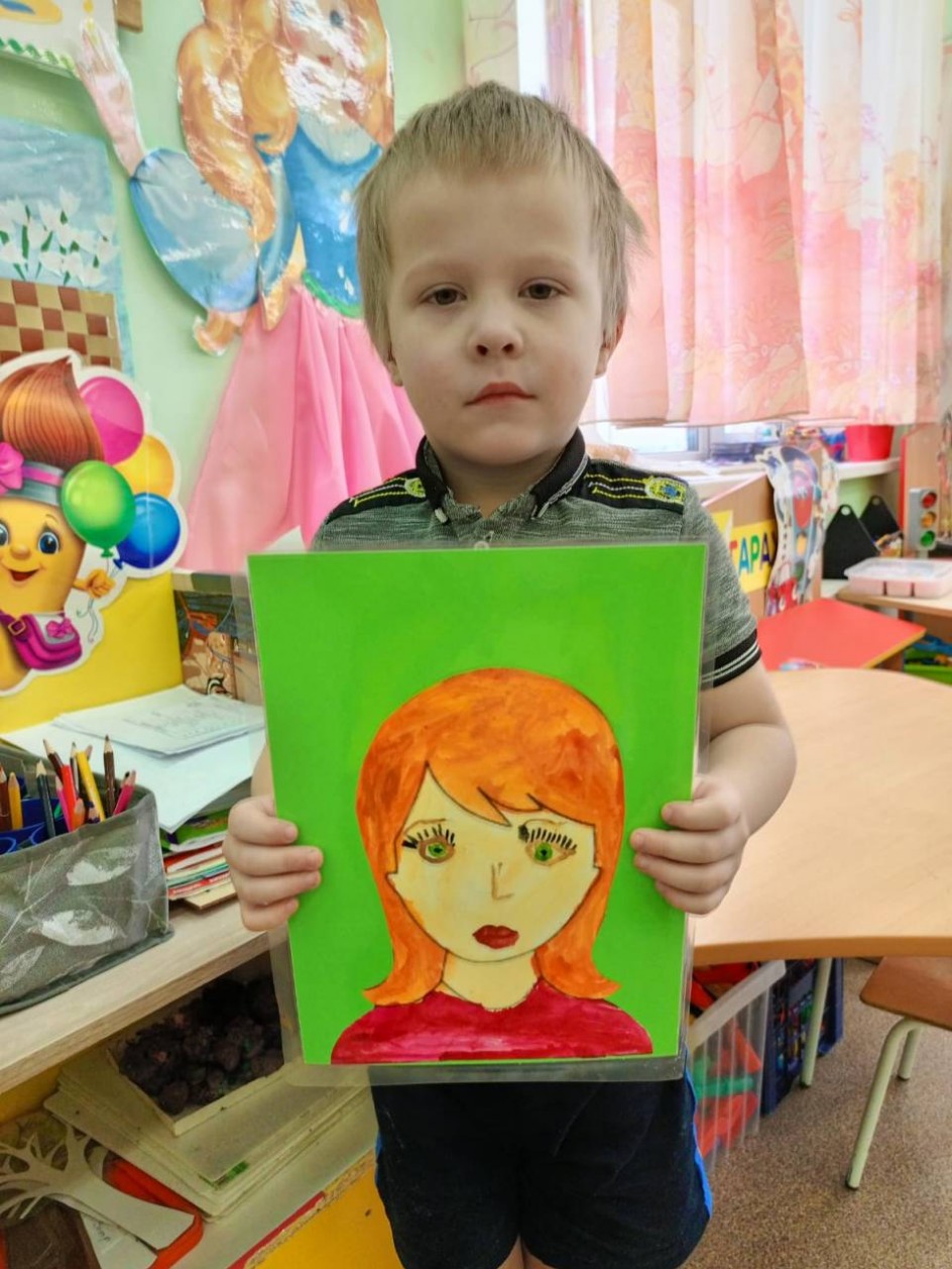 Портрет мамы