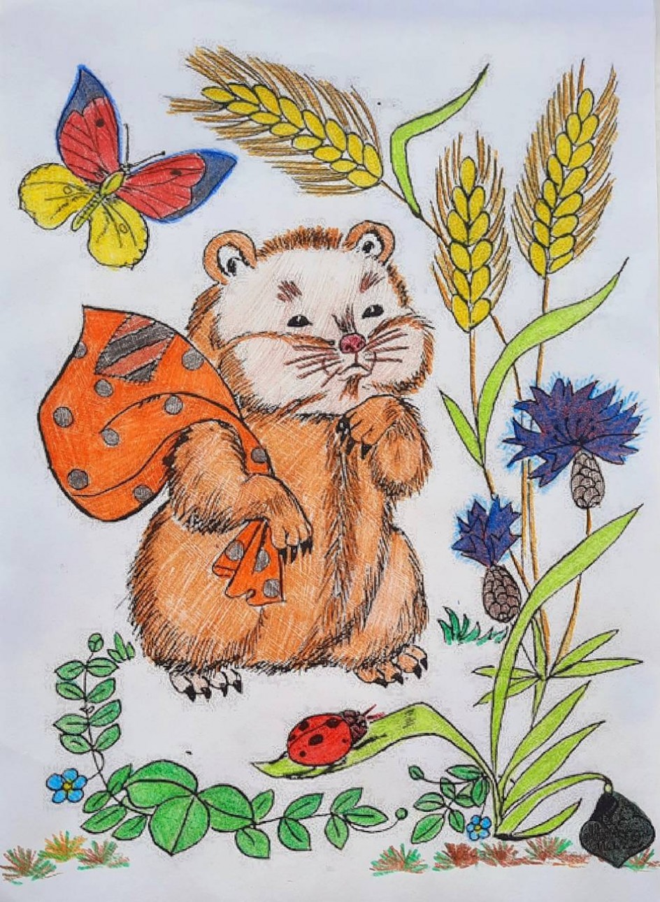 рисунок "Большая книга сказок"