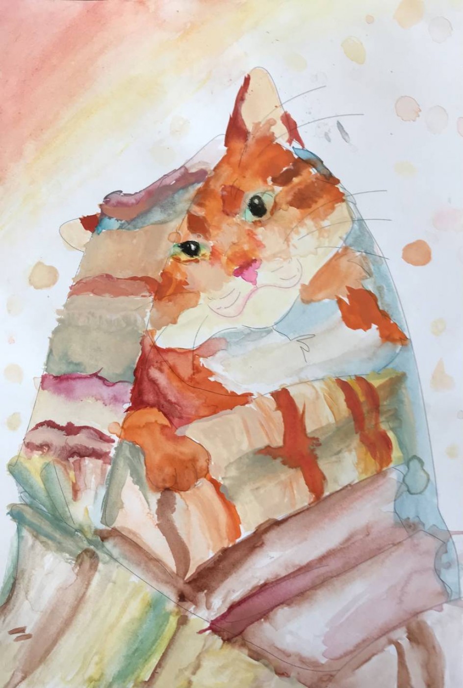 Рыжий котик!
