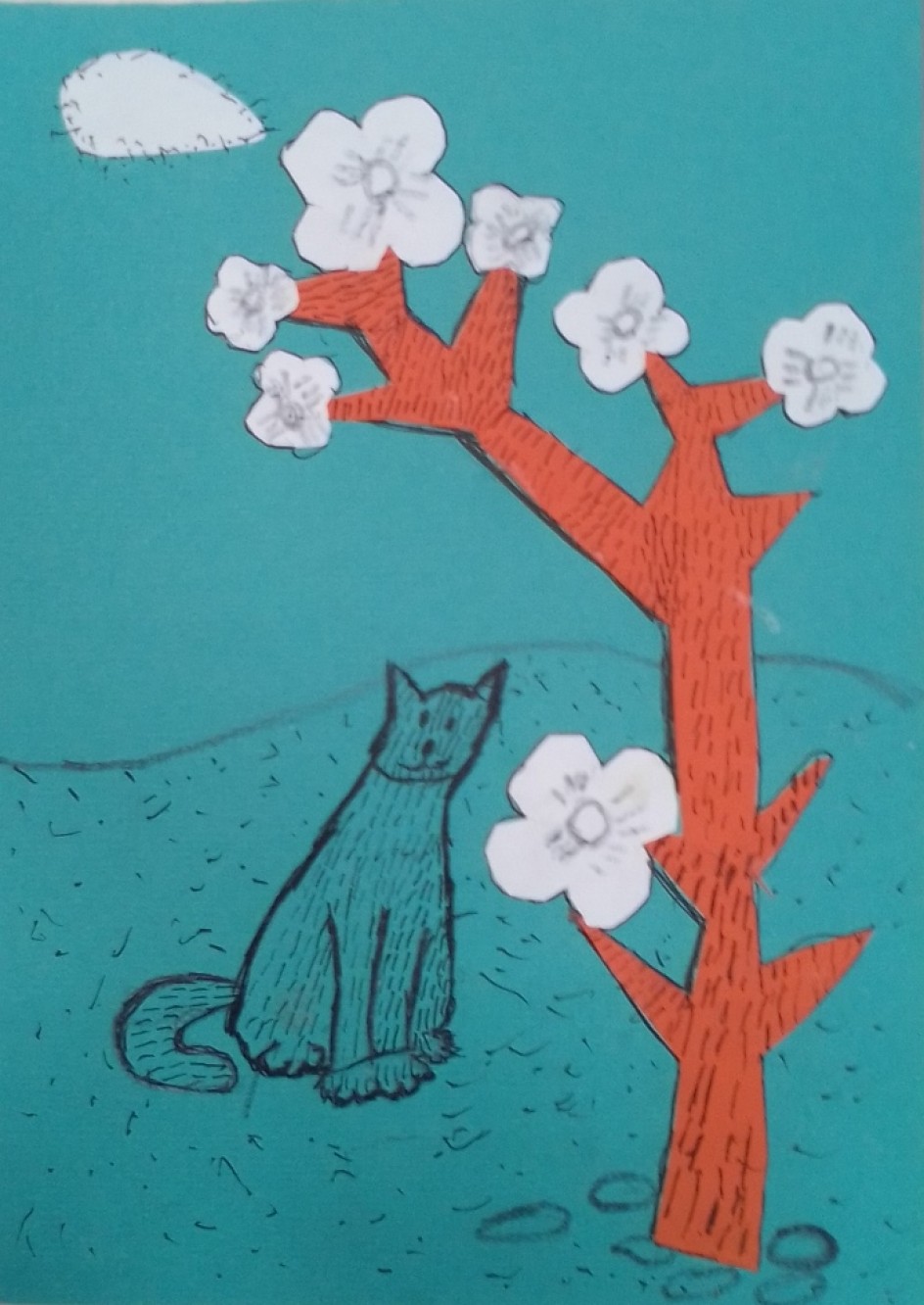 Весенний котик