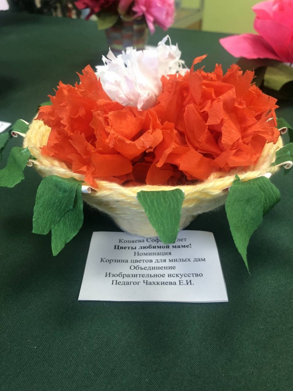 Цветы любимой маме!