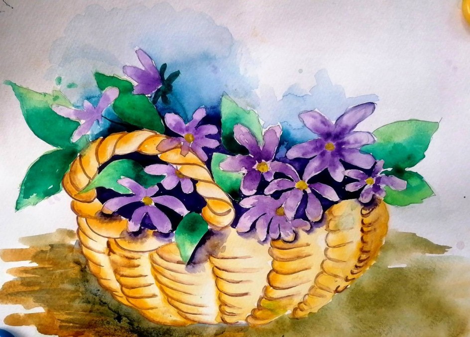 Корзинка для бабушки