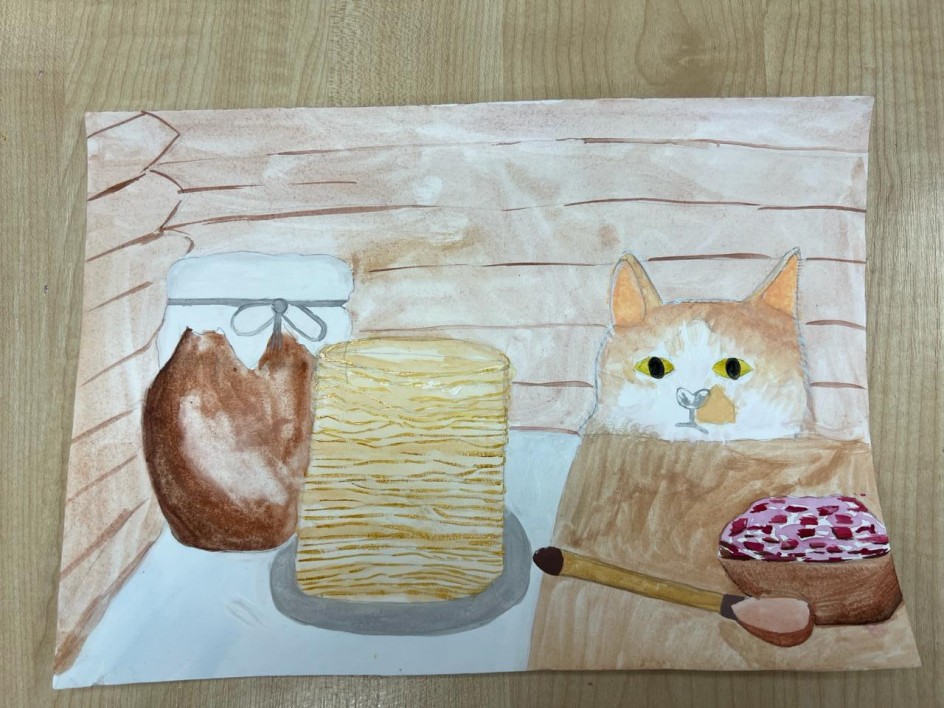 Чаепитие с блинами