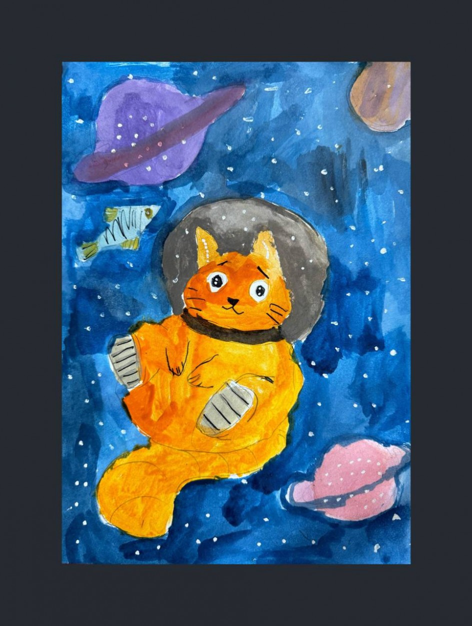 Кот в космосе