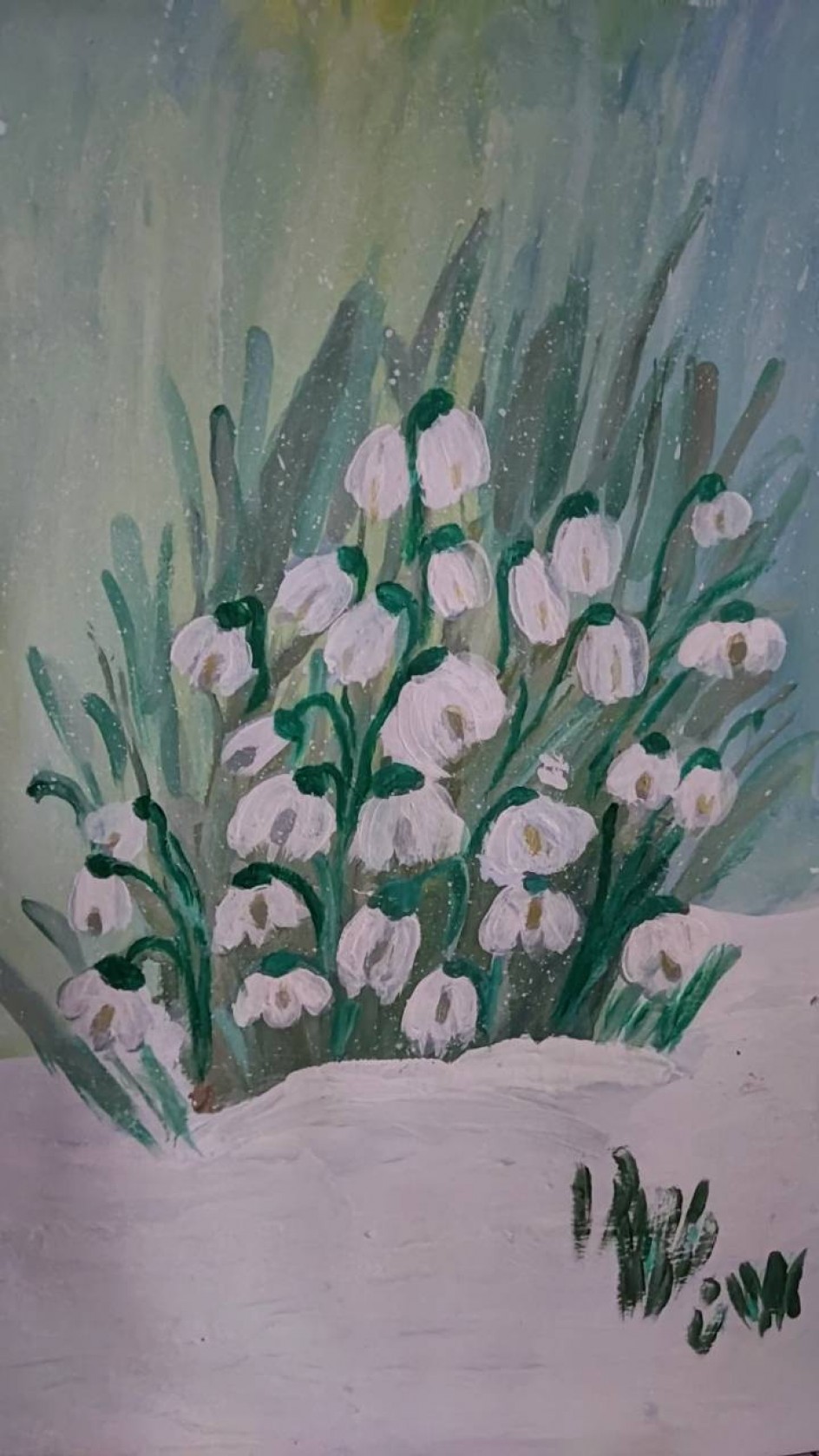 Подснежники