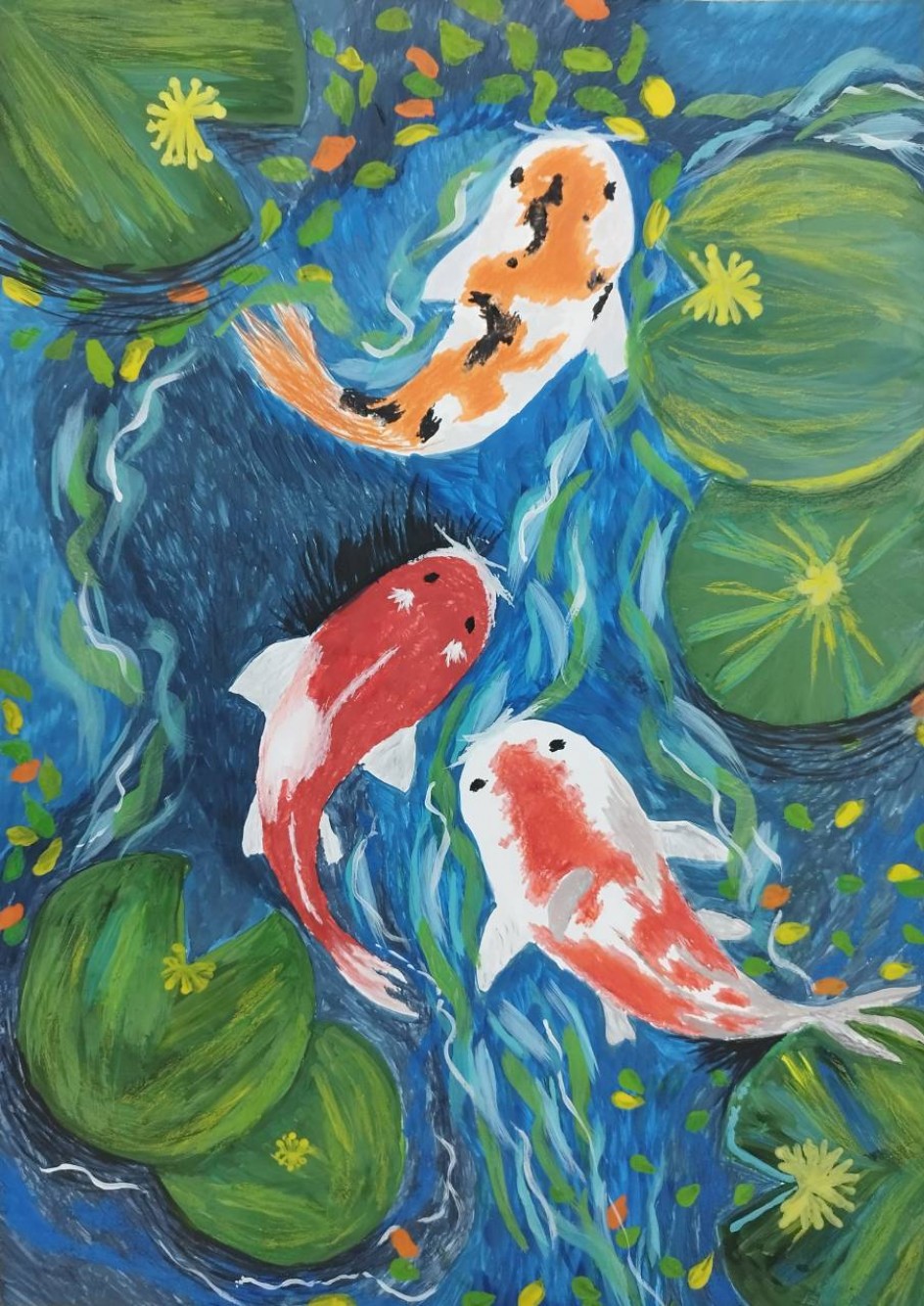 Рыбки Кои