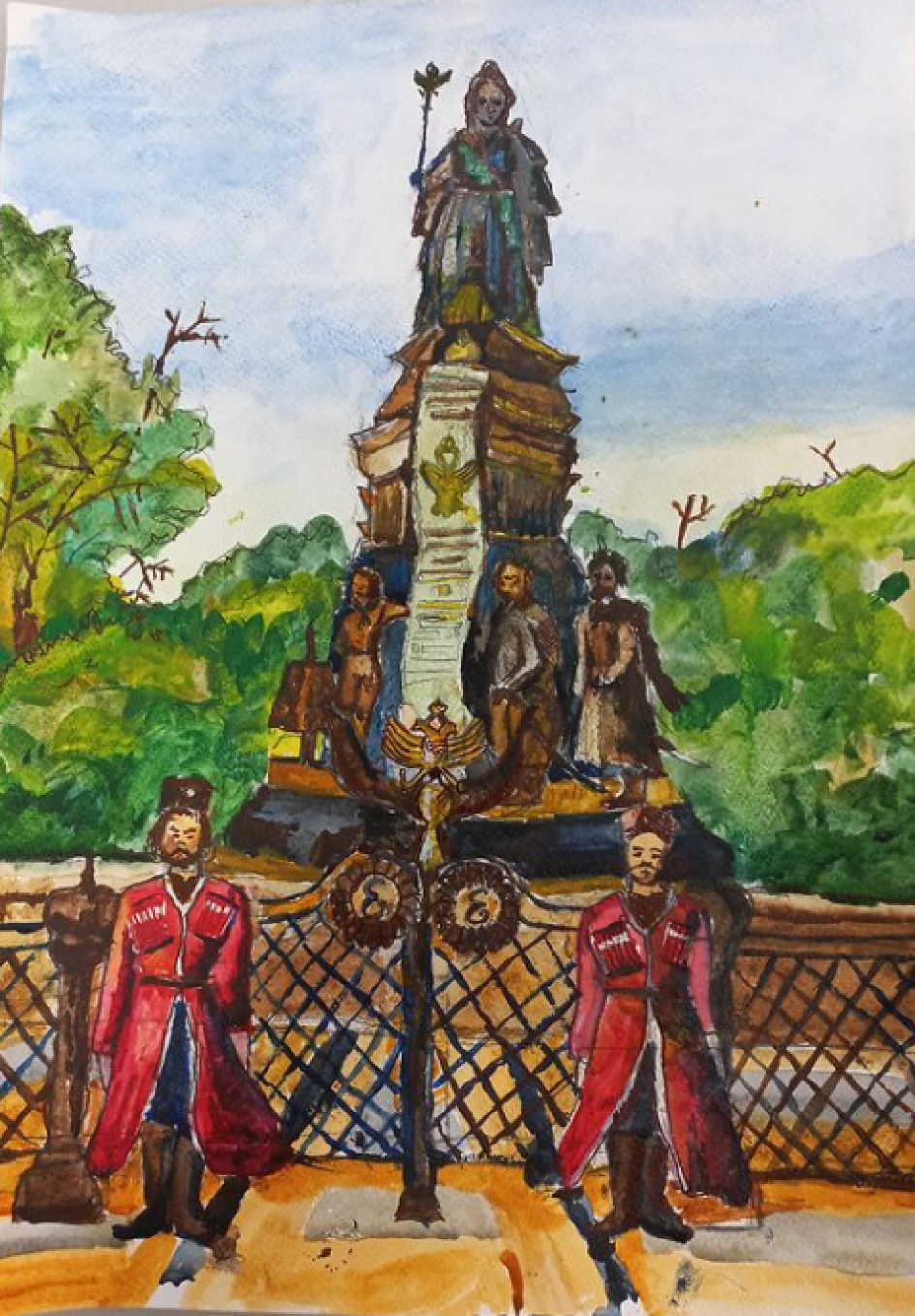 Памятник Екатерине