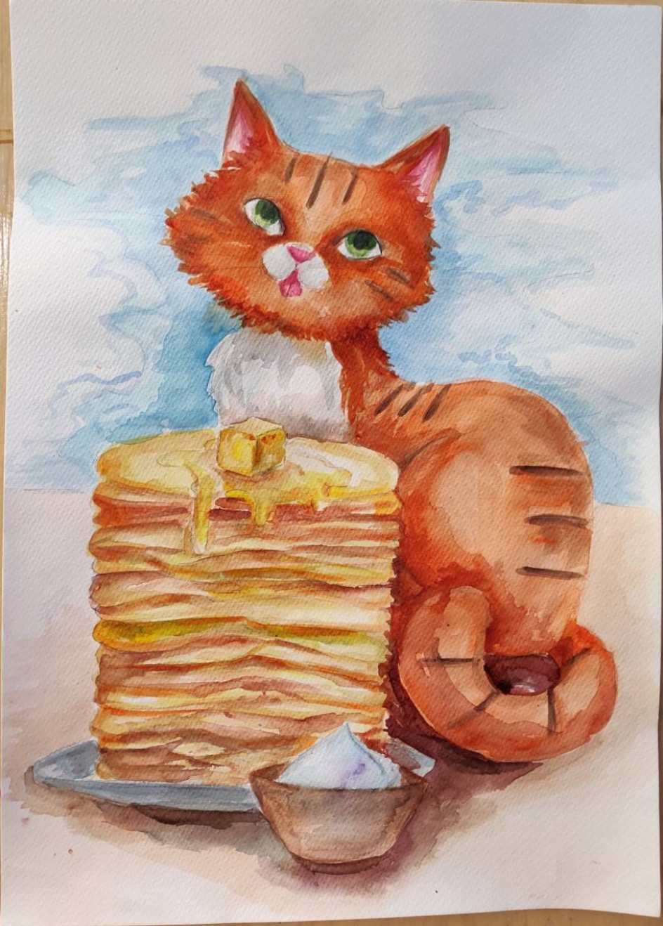 Масленица с котом