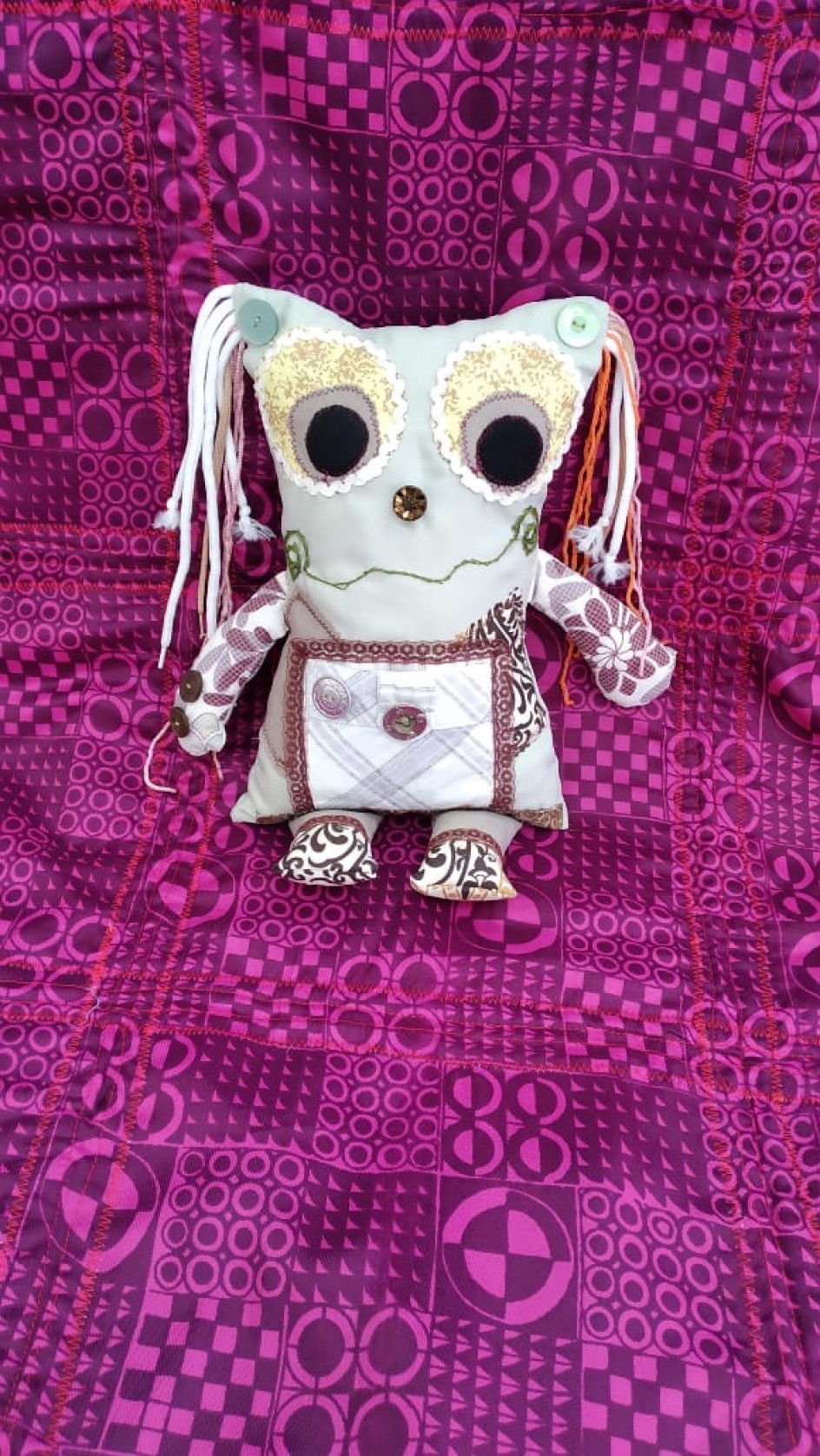 Интерьерная игрушка "Инопланетяшка"