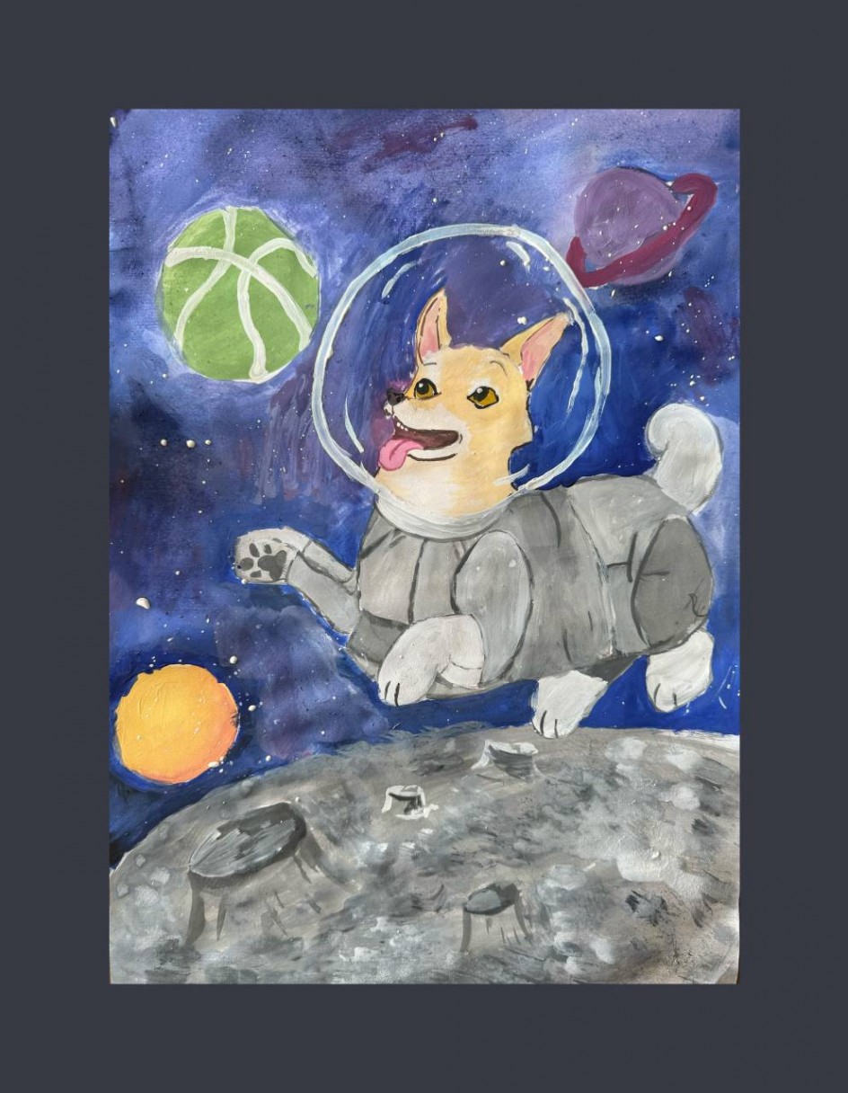 Собака в космосе