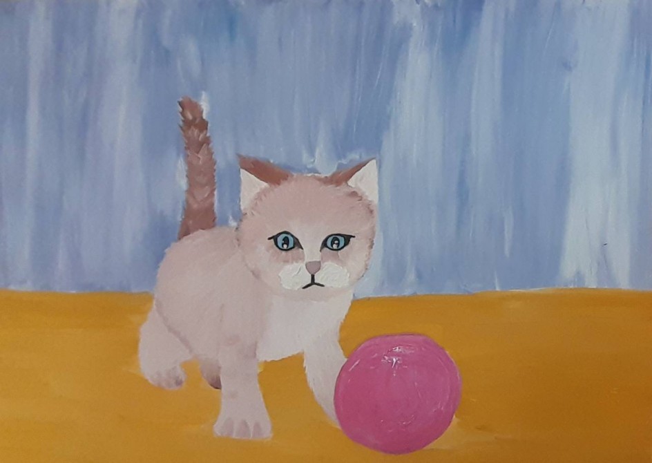 Котенок и клубок