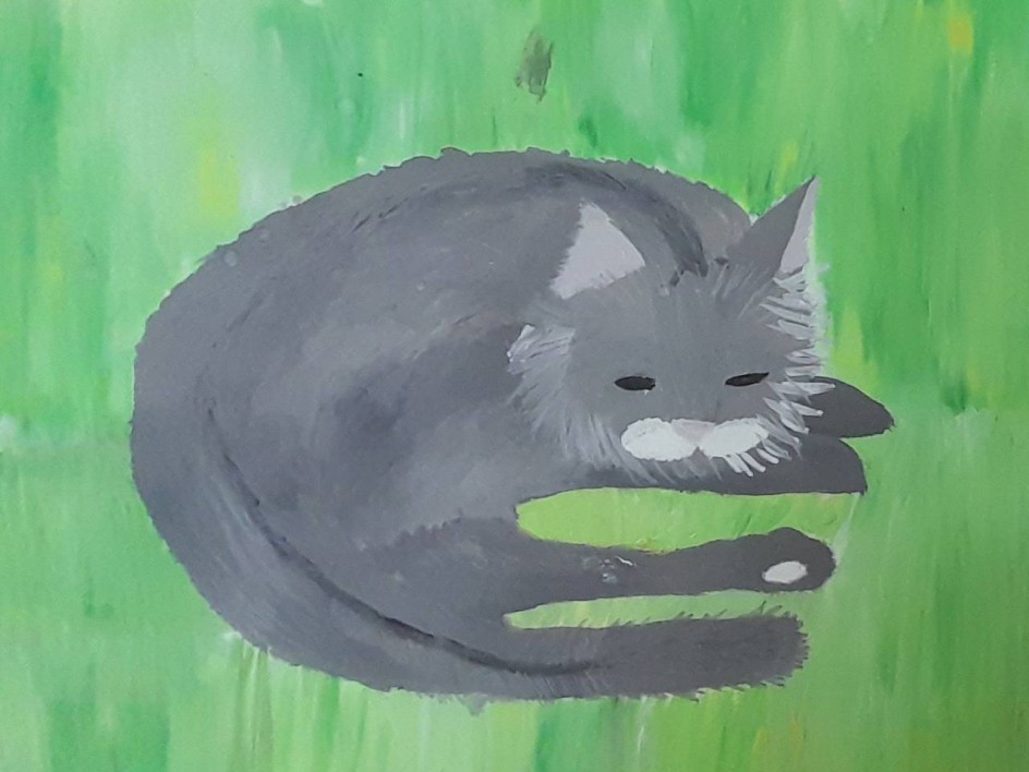 Наш кот Паштет