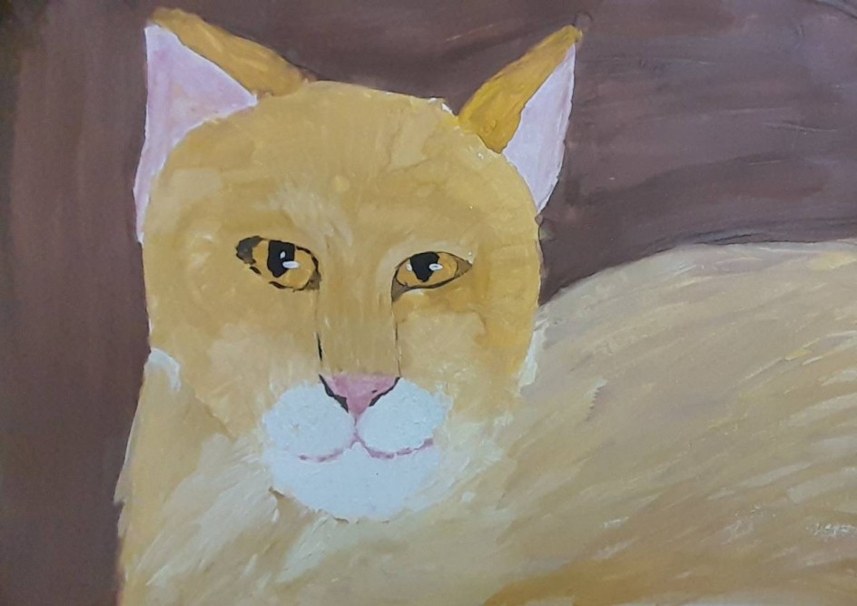 Серьезный кот Филимон