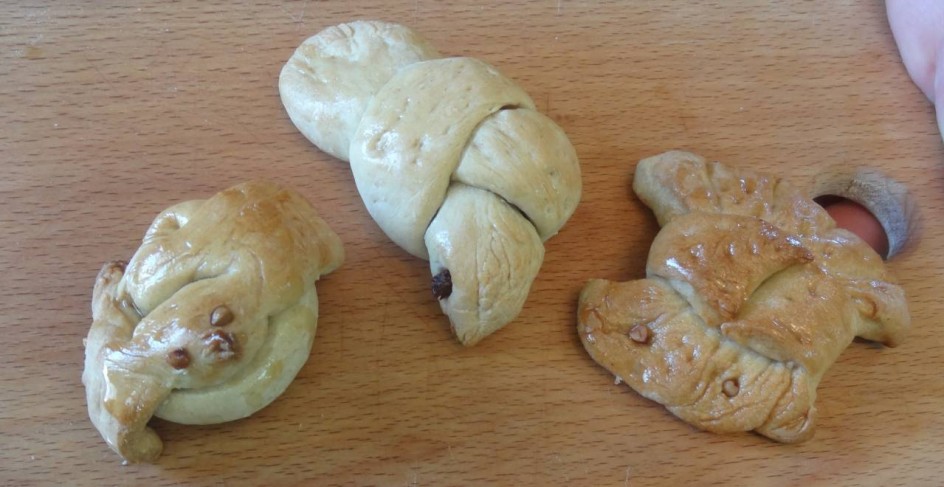 Жаворонки из теста