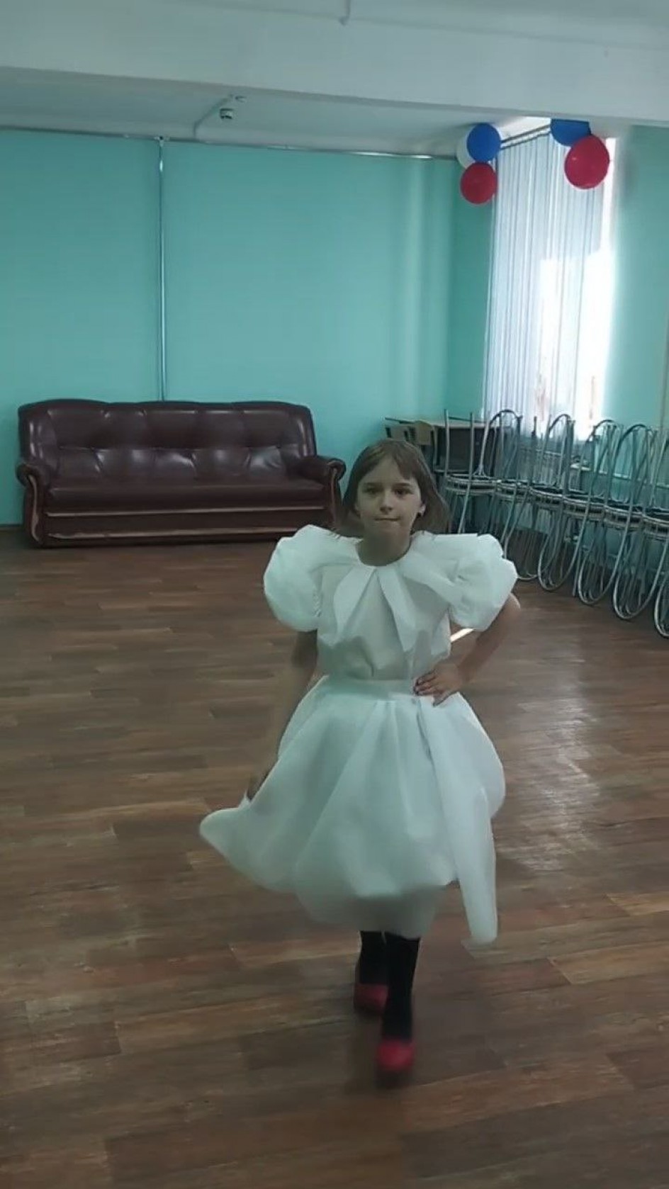 Первый цветочек.