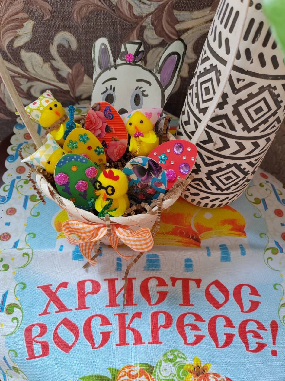 Пасхальная корзиночка