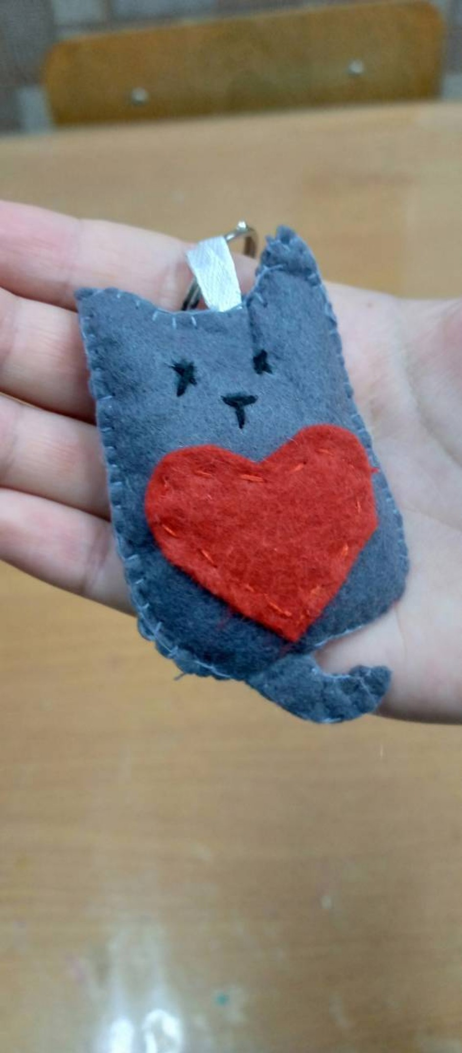 Кот - брелок