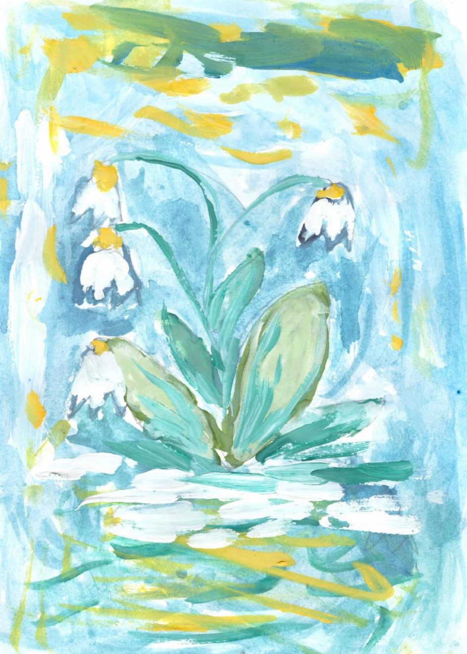 Подснежник и солнце