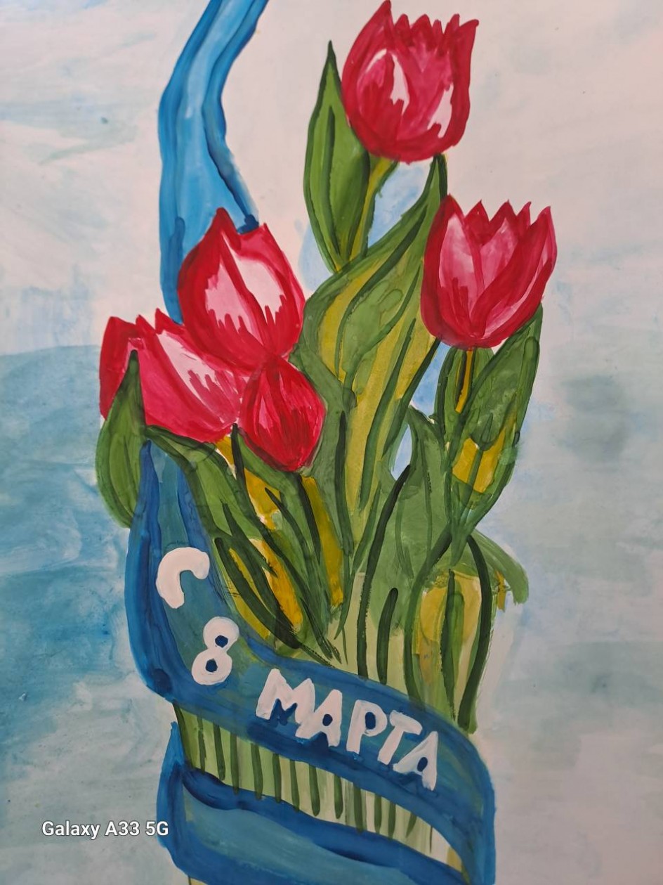 Цветы тебе моя мамочка