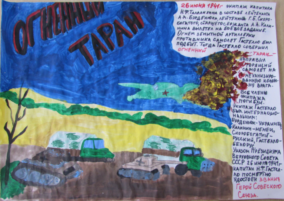 «Боевой листок «Огненный таран»