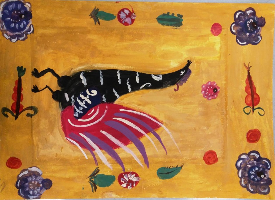 Пернатый красавец