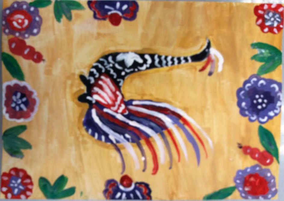 Сказочная птица