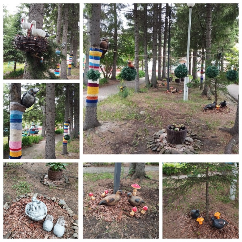 Сказочная аллея детского сада