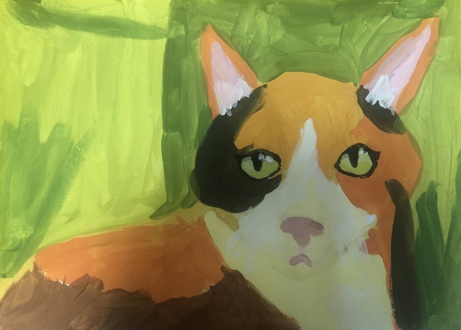 Любимая кошка