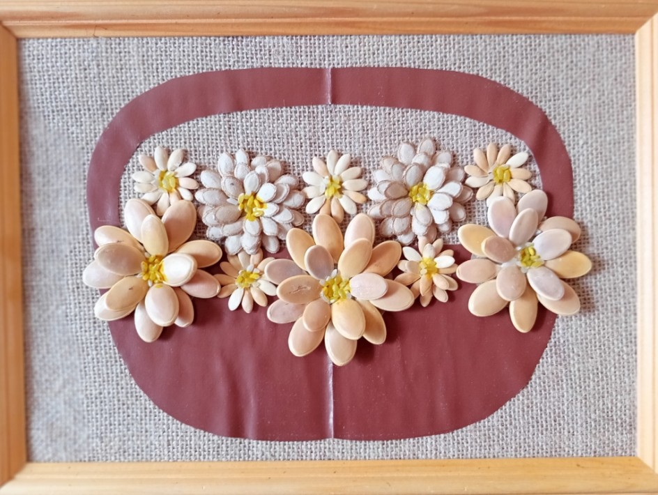 "Корзина с цветами"