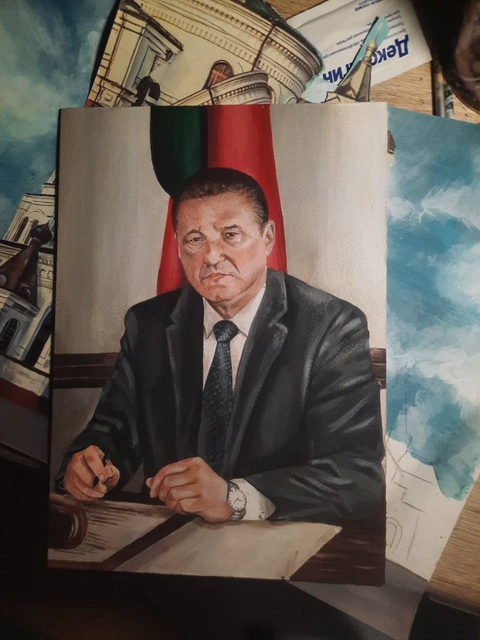 Портрет Л. К. Зайца