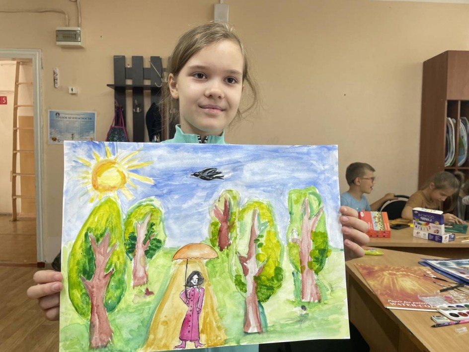 Прогулка в осеннем лесу