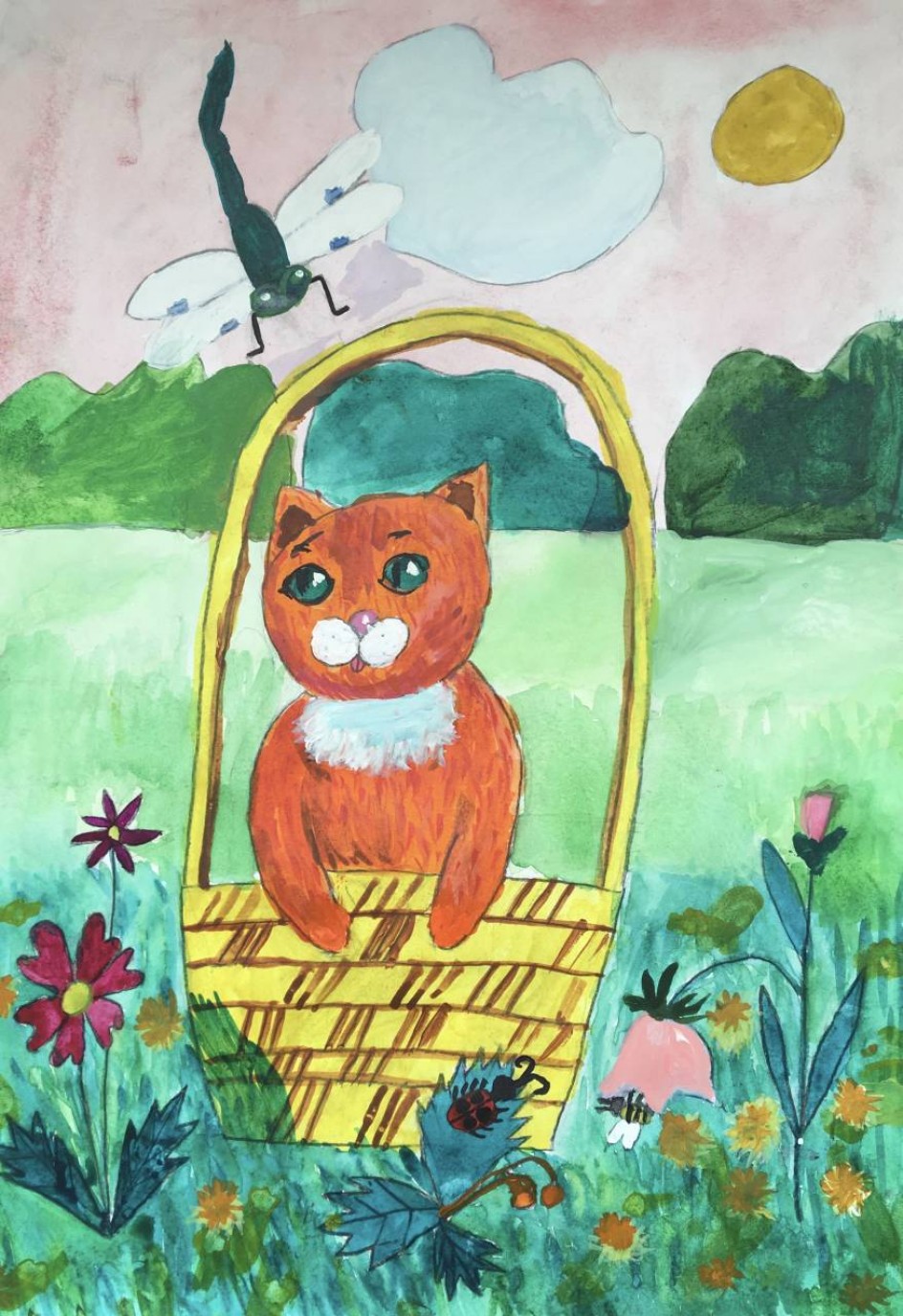 "Котик в корзинке"