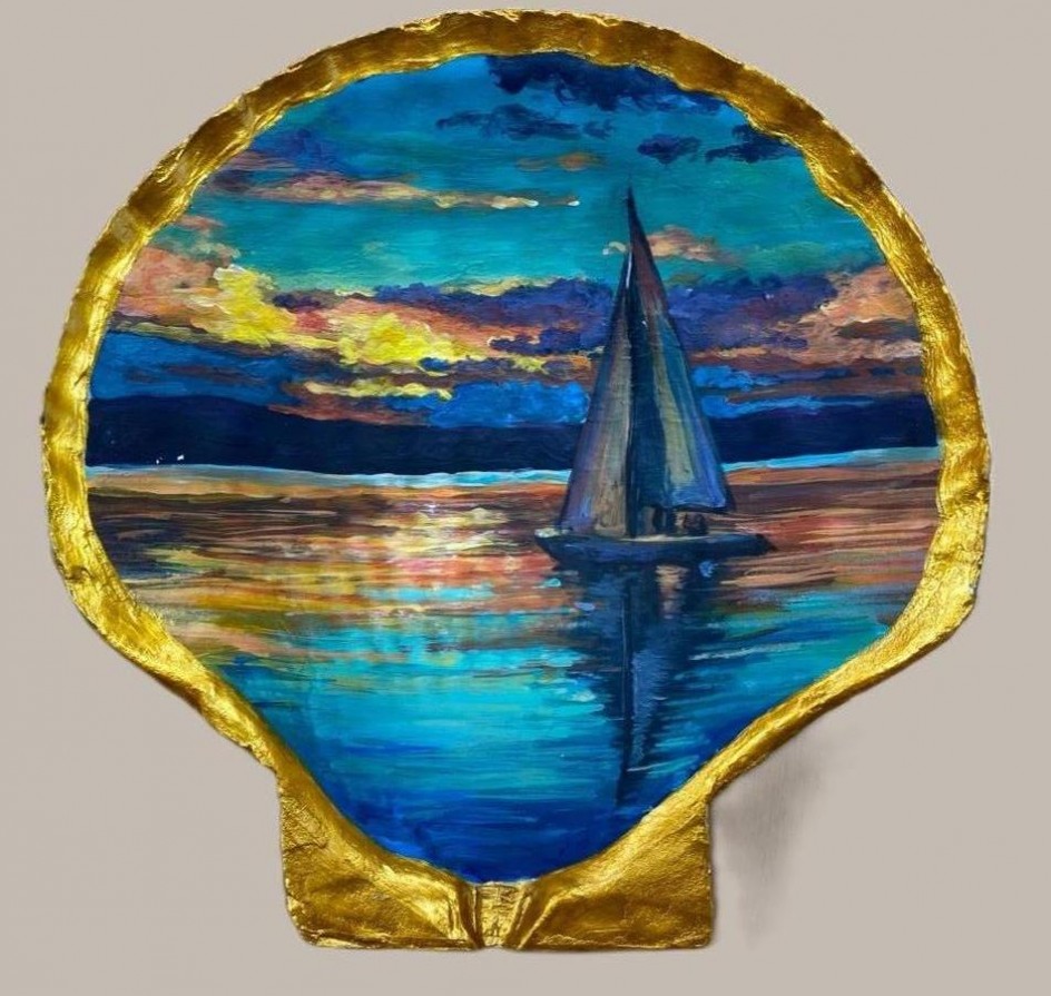 Вечернее море