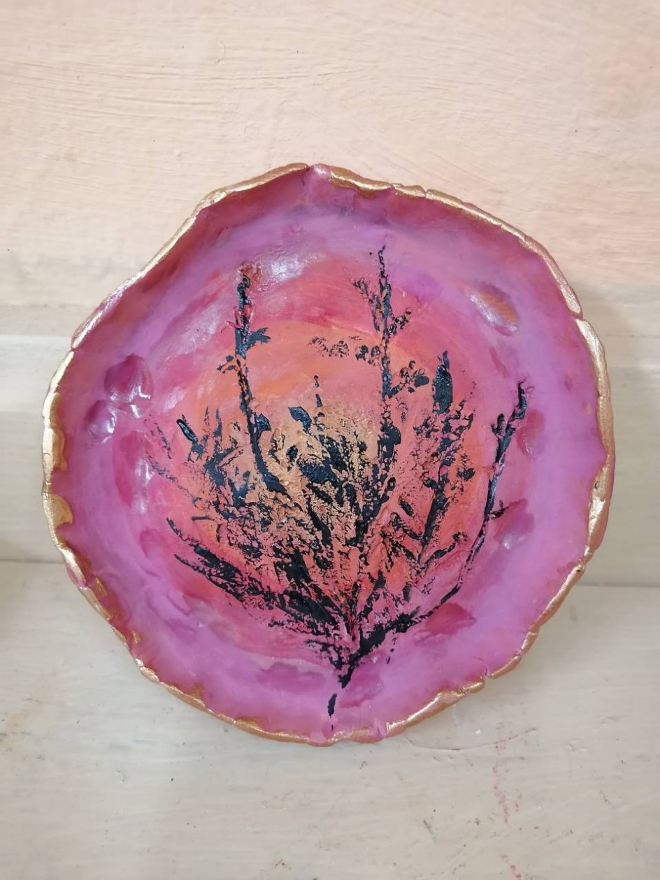 Тарелочка "Осень"