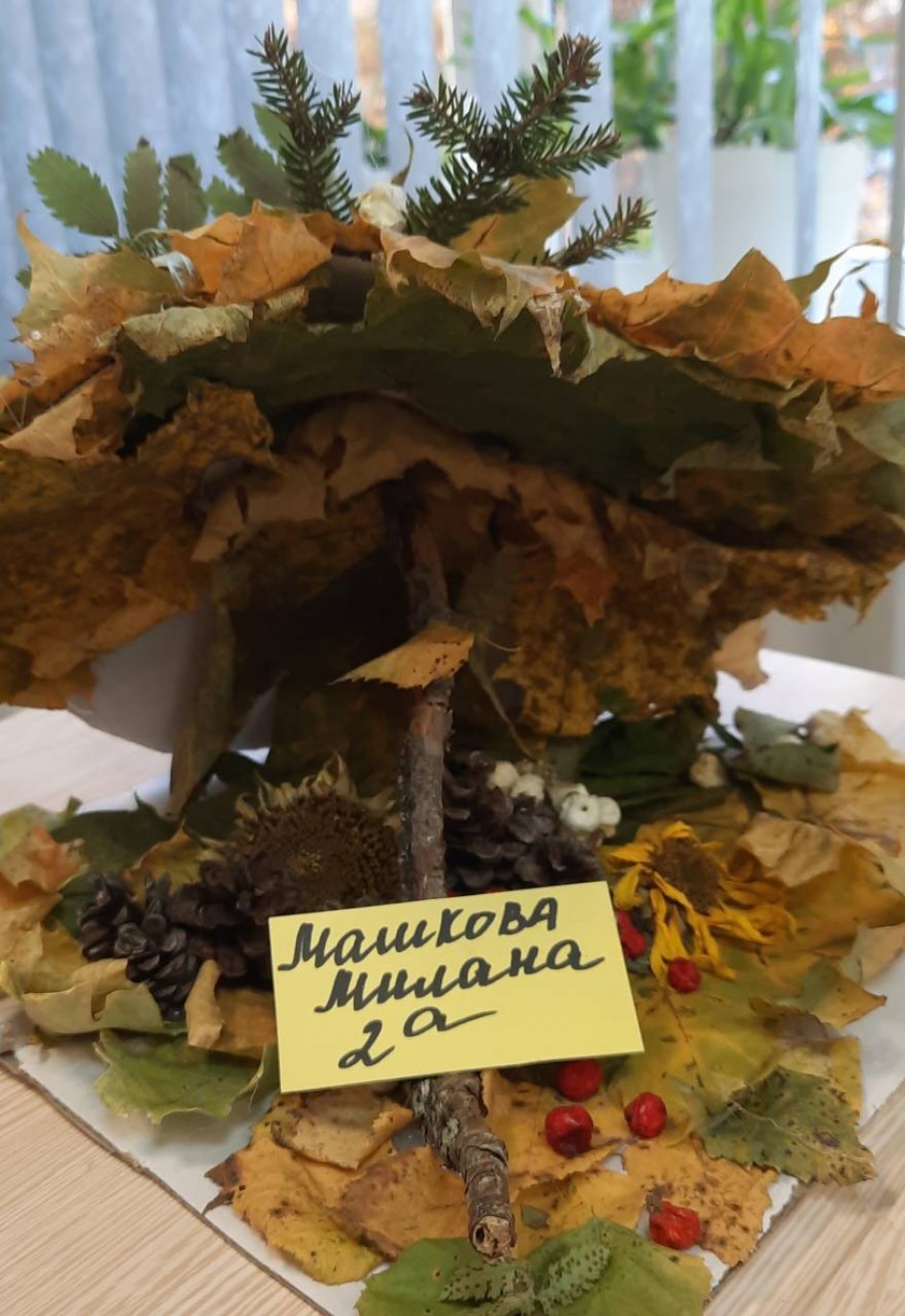 "Осенний зонтик"