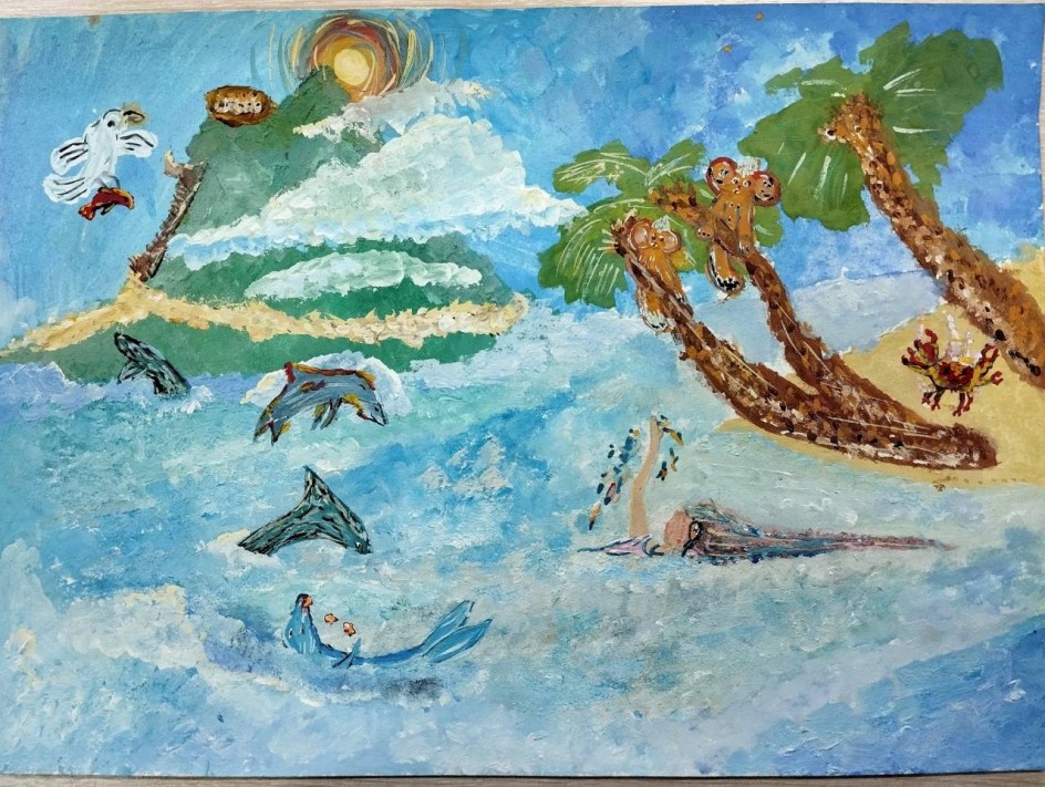 "В пене морской"