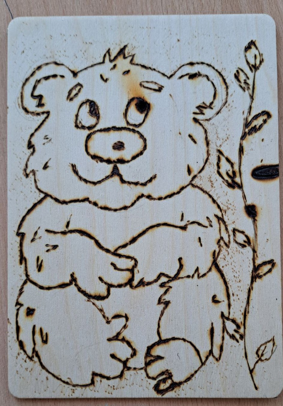 Медведь " Вершки и корешки"