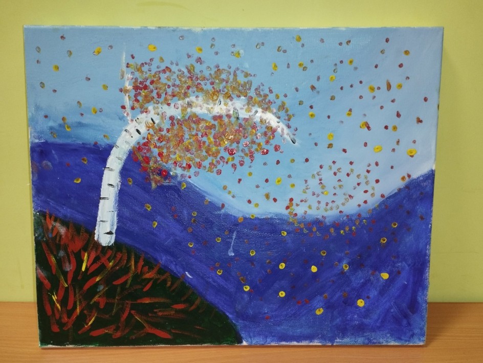 "Осенняя берёза"