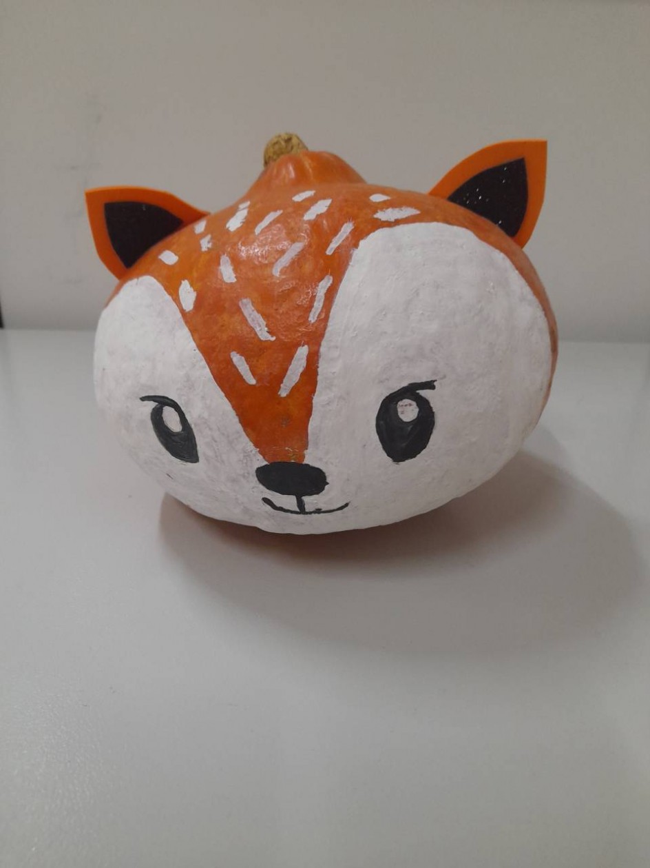 Тыква лисичка.
