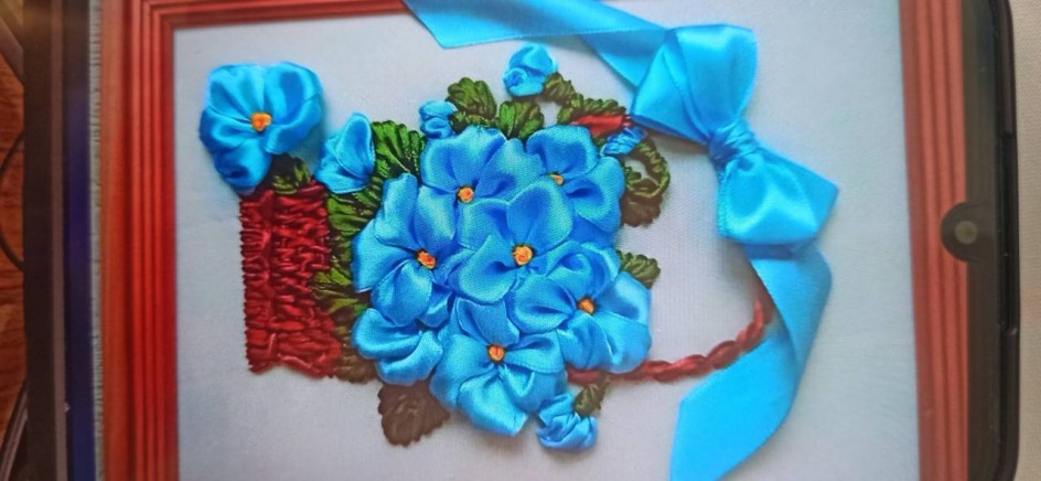 Корзина с цветами
